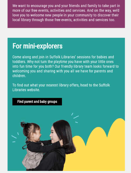 A library’s newsletter